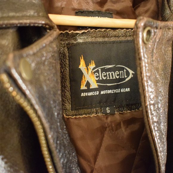 Leather Xelement Motorcycle Jacket | Women's Small - Picture 6 of 8